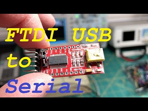 FTDI USB to Serial Adapter Demo