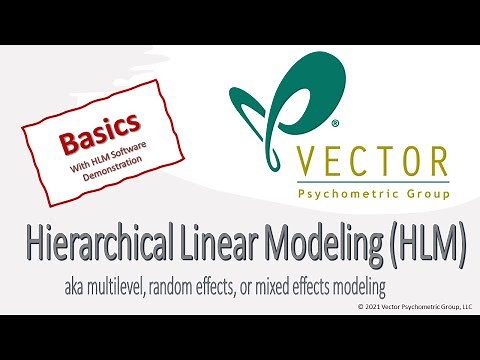 Hierarchical Linear Models (aka Multilevel Modeling): The Basics