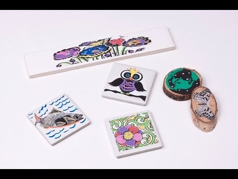 How to use Lazertran Transfer Paper on a range of surfaces - Inkjet | Zart Art