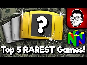 Top 5 RAREST Nintendo 64 Games! [USA] | Nintendrew