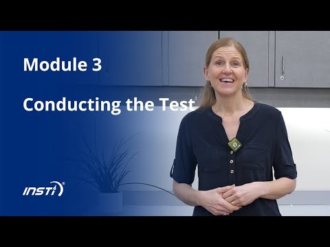 Module 3 | Conducting the Test