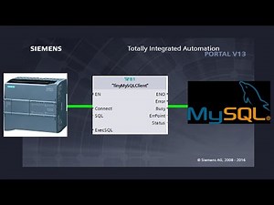 SIMATIC S7-1200/1500 MySQL client