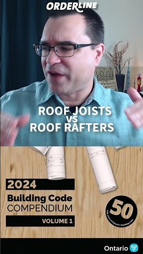 OBC Quick Tips: Roof Joists Rafters OBC 2024