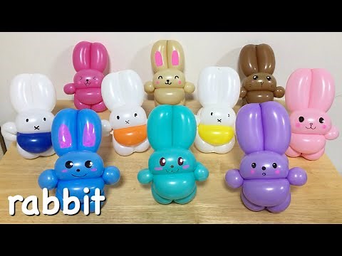 How to Make a Rabbit (Balloon Twisting)