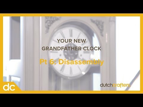 Grandfather Clock Pt 6: Disassembling & Moving the Clock