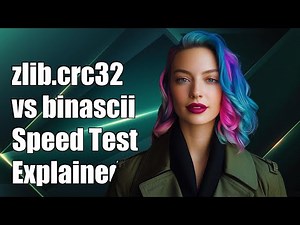 Why zlib.crc32 is Faster than binascii.crc32: Performance Comparison Explained