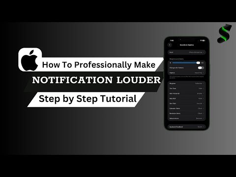 How to Make iPhone Notification Louder (2025 Update!)