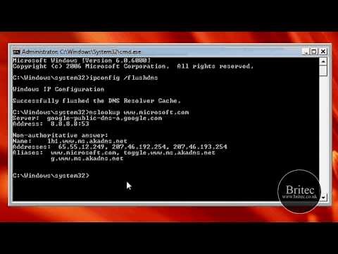 How to Setup Google DNS on Windows XP and Vista & 7 by Britec