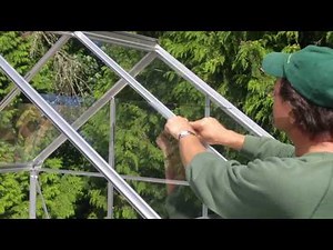 Halls Greenhouse: Installing Spring Clips