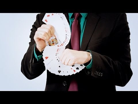How to Do a One-Handed Fan | Magic Card Flourishes