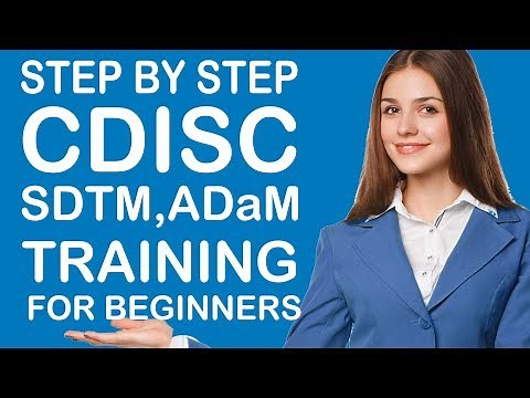 CDISC SDTM ADaM Online Training✔ Clinical SAS Programming Training For Beginners