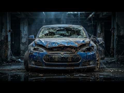 Tesla Model S Supercar Restoration – Satisfying Full Rebuild Process