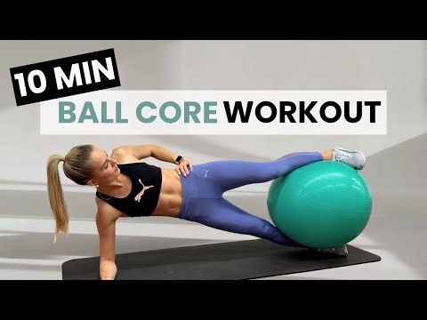 10 MIN BALL CORE WORKOUT🔥| Deep Core Burn with Stability Ball | Feel Your Abs Like Never Before