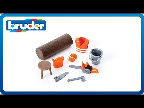 Bruder Toys Bworld Farm/Logging Accessories #62601