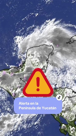 ⛈️🚨 Atención en la Península de Yucatán. El Servicio Meteorológico Nacional alertó por lluvias fuertes a muy fuertes, tormentas eléctricas y fuertes rachas de viento durante las próximas horas. Los estados más afectados serán Quintana Roo, Campeche y Yucatán. Además, existe riesgo de inundaciones, caída de árboles y hasta posibles trombas marinas en zonas costeras. Mantente atento a los avisos oficiales. #fpy #clima #lluvia #tormenta