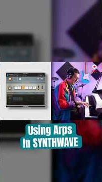 The Power of Arps in Synthwave #Synthwave #musicproduction #Shorts