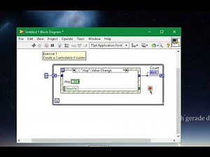 LV1 Counter in LabVIEW from Scratch