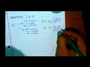 Statistical Methods 1 (STA 2023) Review