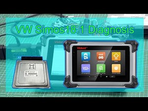 Vident iSmart800 Pro Diagnose VW Simos18.1 ECU - Cardiagtool