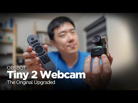 OBSBOT Tiny 2 - AI Webcam Unboxing And Testing of Its Features