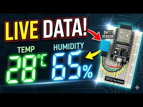 “Build Your First Weather Monitor | ESP32 + DHT22 Project””