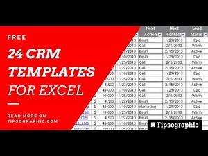 20+ Epic CRM Templates for Excel ► Free Download