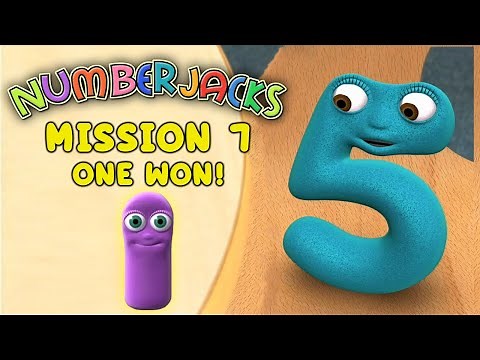 Numberjacks Mission 7 | One won | Numberjacks