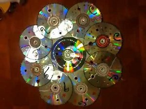 RECYCLED CD Crafts