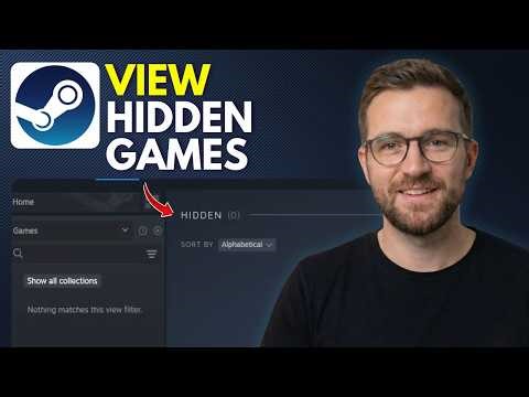 How To View Hidden Games on Steam (Step By Step 2026)