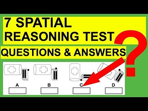 7 SPATIAL REASONING TEST Questions, Answers and TIPS!