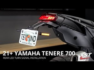 How to Install Rear LED Turn Signals on 2021+ Yamaha Tenere 700 by TST Industries