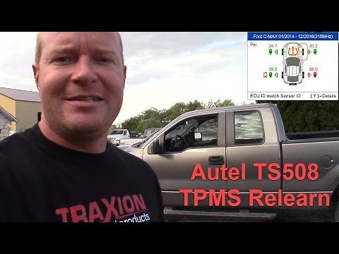 2014 Ford F150 TPMS Programing with Autel TS508