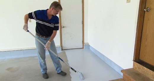 How To Upgrade a Garage Floor with an Epoxy Coat