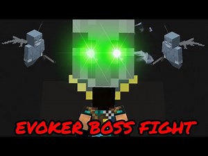 Minecraft Evoker Boss Fight ( 1.13.2 Map )