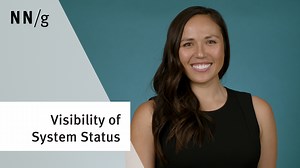 Usability Heuristic 1: Visibility of System Status (Video)