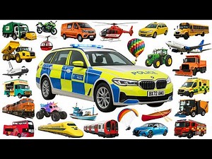 50 Vehicle Names for Kids | Types of Vehicles in English | Vehicles Vocabulary Words