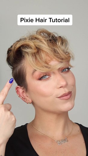 Pixie Hair Tutorial - Edgy Undercut Styling Tips