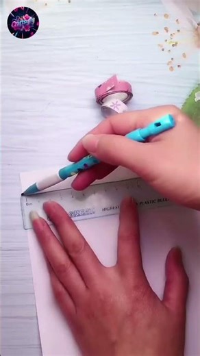 DIY Designer Cello Tape with Paper | Easy Craft Idea for Kids