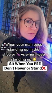 Do you PEE standing in the shower?🙋🏼‍♀️This was one of the hardest habits to break for me! So why is it a bad habit?🤔There is a muscle called the detrusor muscle that contracts to push urine out to the urethra when your brain tells your bladder it’s full and ready to empty! However, you have an internal and external sphincter that wrap around the urethra to prevent urine from LEAKING out when you don’t want/need to PEE!🤯One of those sphincters is involuntary (meaning you don’t control it) BU