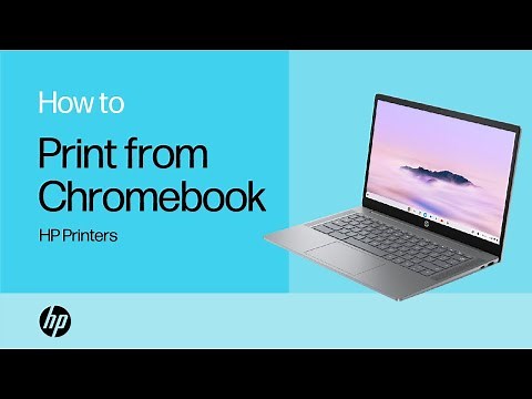 Print on an HP printer from a Chromebook | HP Support