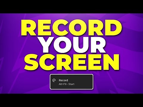 How to Record Screen with NVIDIA 2024