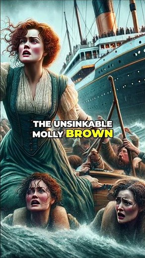 The Unsinkable Molly Brown: A Heroine's Heartbreaking Twist of Fate #history #titanic