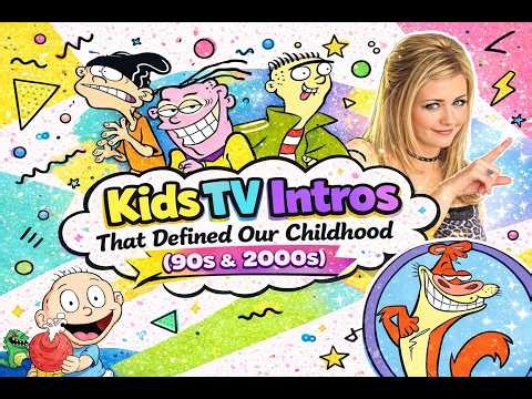 Kids TV Intros That Defined Our Childhood (90s & 2000s)