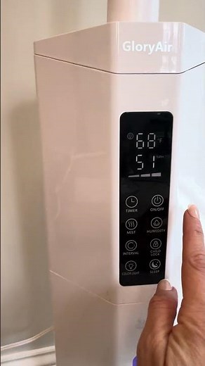 Humidifiers for Bedroom GloryAir 2 38Gal:9L Top Fill Cool Mist V