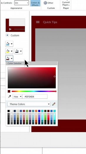 How to Customize the Articulate Storyline 360 Player Color