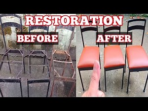 HOW TO RESTORE METAL CHAIR