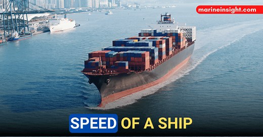 What is The Speed of a Ship at Sea?