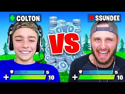 1v1 vs My SON in Fortnite! (For Loot)