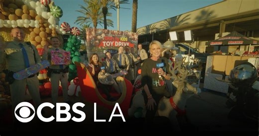 Collecting Christmas gifts at the Lakewood Center Mall | CHiPs For Kids