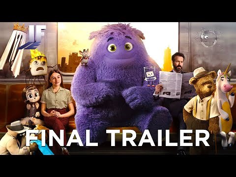 IF | International Trailer (2024 Movie) - Ryan Reynolds, John Krasinski, Steve Carell